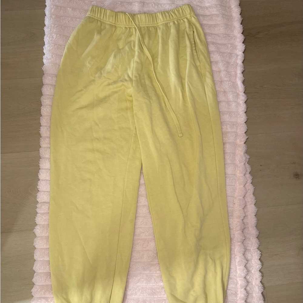 Garage Yellow Kids Drawstring Jogger Pants